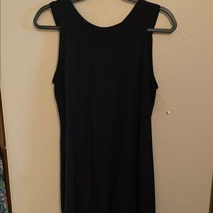 Tommy Bahama Black Sleeveless Mini Dress
